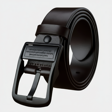 The Artisan Buckle – Genuine Leather, Distinctive Buckle, Unwavering Style.