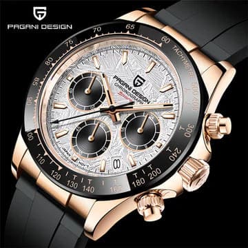 The Retro Chronograph – The clarity of sapphire, designed for the elegant man.